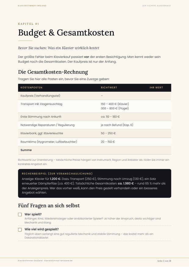 Seitenvorschau aus den Ratgebern