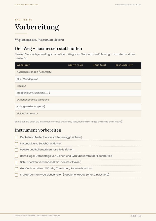 Seitenvorschau aus den Ratgebern